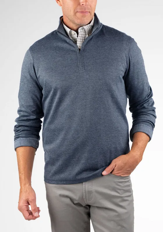 Ultra-Soft Stretch Knit Twill 1/4 Zip sold by Tailor Vintage