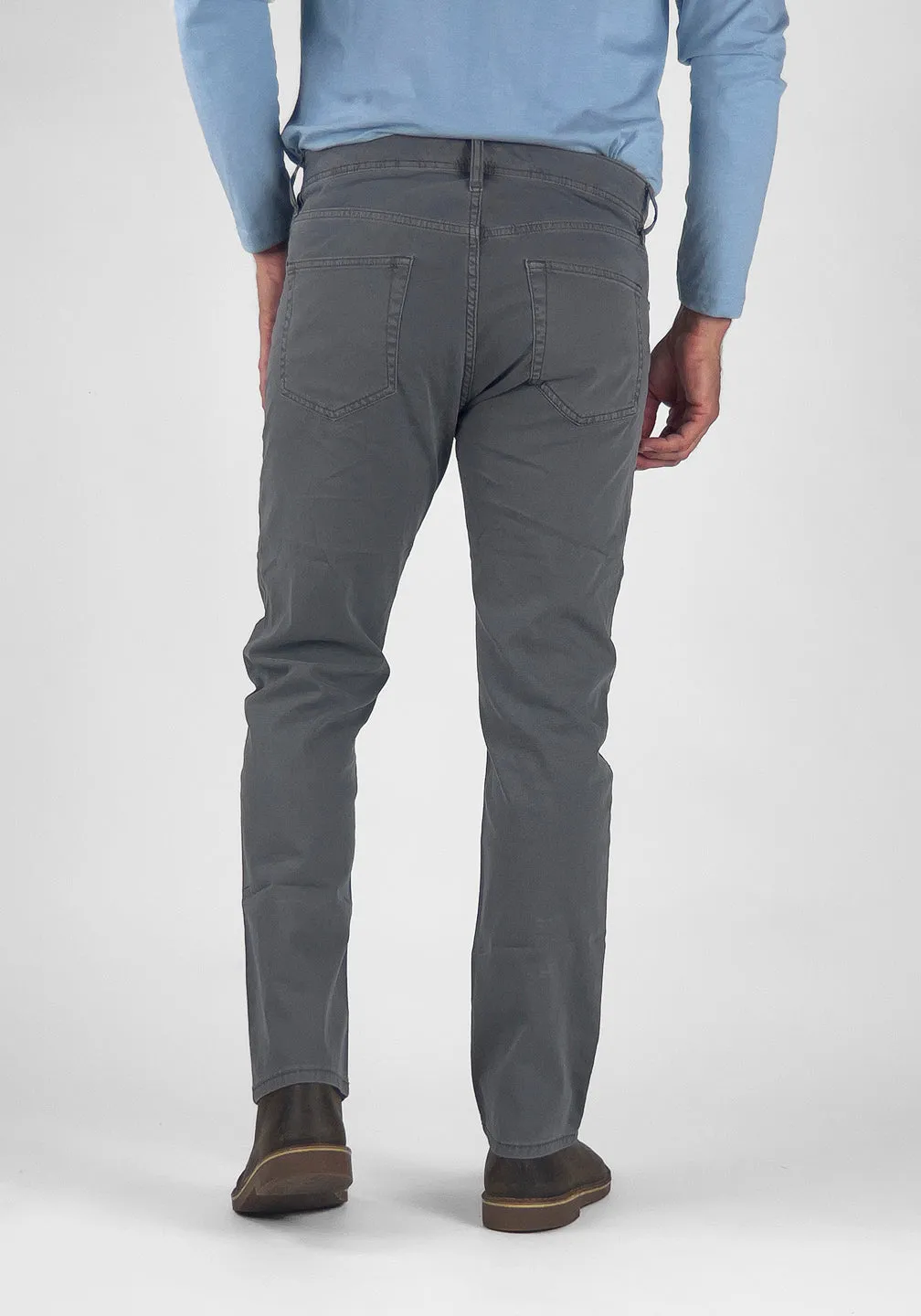 Garment Dyed Stretch Bedford Cord Athletic Fit 5-Pocket Pant sold by Tailor Vintage product image thumbnail 4