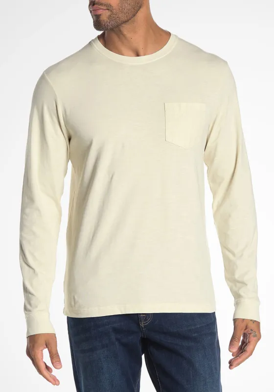 Stretch Slub Jersey Long Sleeve Crewneck Tee sold by Tailor Vintage