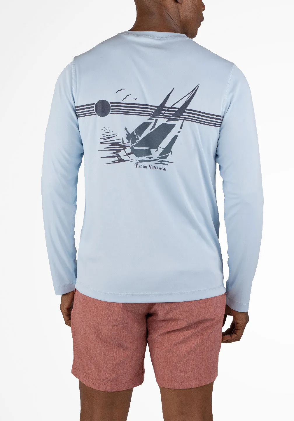 Long Sleeve Tee -Jersey UPF 50+ Sun Protection sold by Tailor Vintage