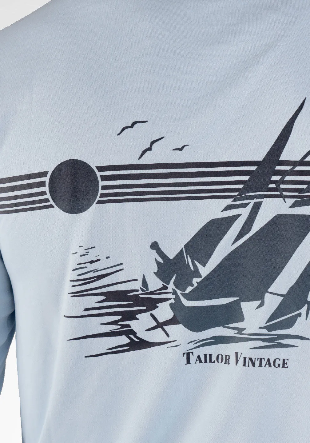 Long Sleeve Tee -Jersey UPF 50+ Sun Protection sold by Tailor Vintage product image thumbnail 3