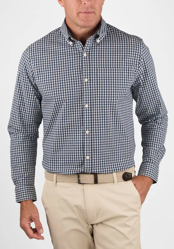 Long Sleeve Shirt- Stretch Poplin sold by Tailor Vintage