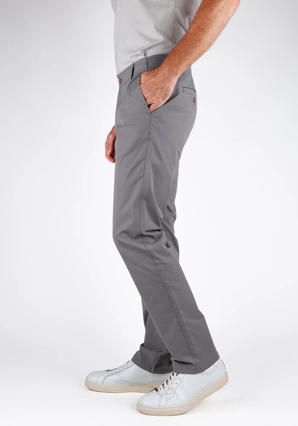 Chino Pants - Stretch Cotton/Nylon with Airotec® Performance sold by Tailor Vintage product image thumbnail 3