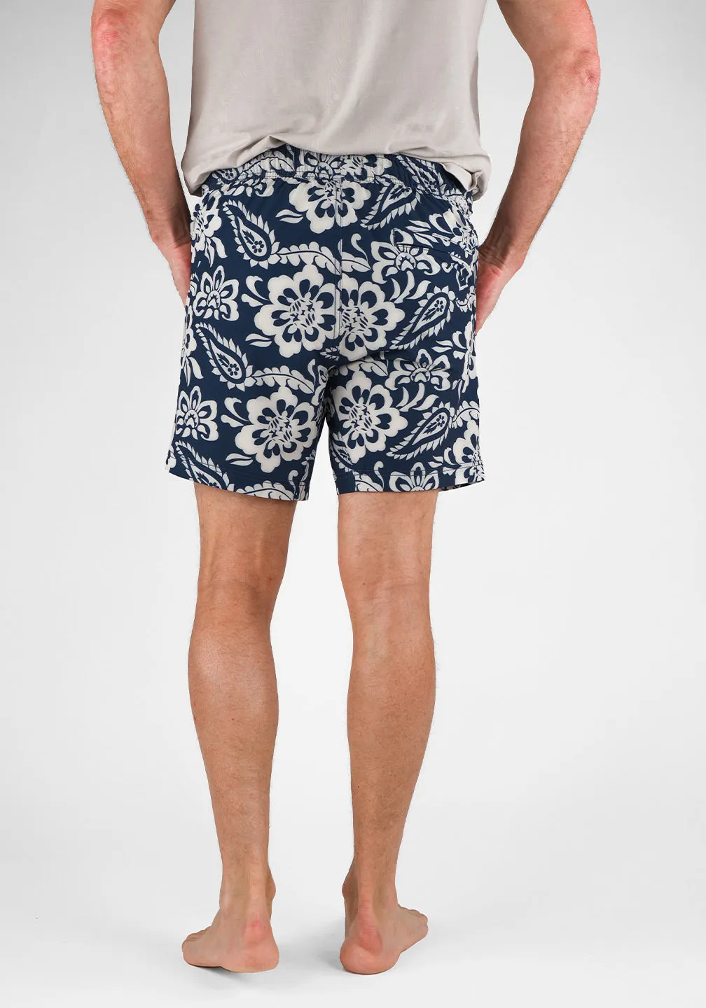 OSUN™ 7" Printed 4-Way Stretch Short With Liner sold by Tailor Vintage product image thumbnail 5