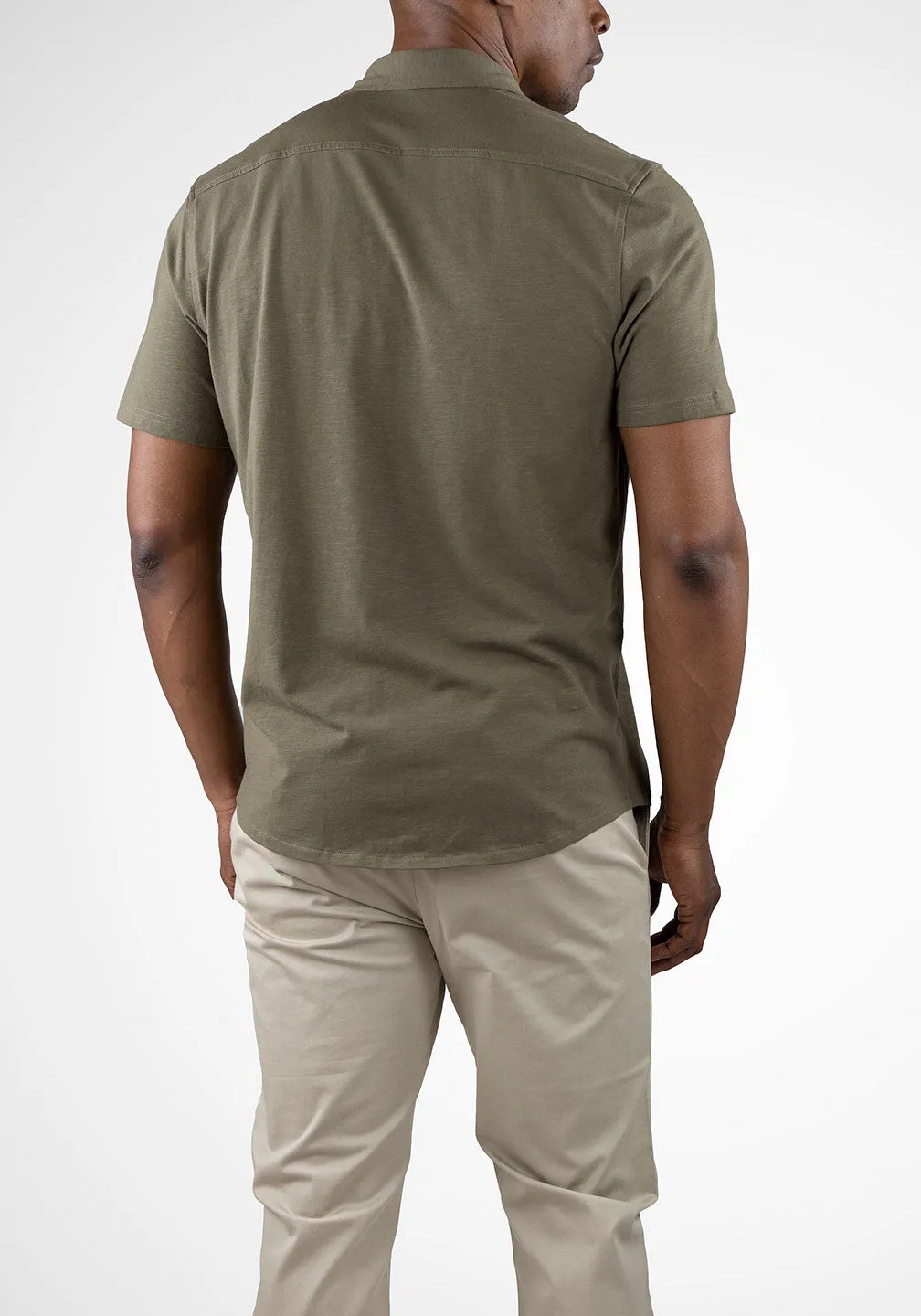 Knit Shirt -Stretch Slub Jersey sold by Tailor Vintage product image thumbnail 4