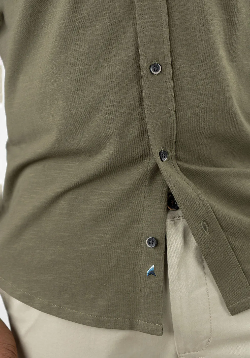 Knit Shirt -Stretch Slub Jersey sold by Tailor Vintage product image thumbnail 5