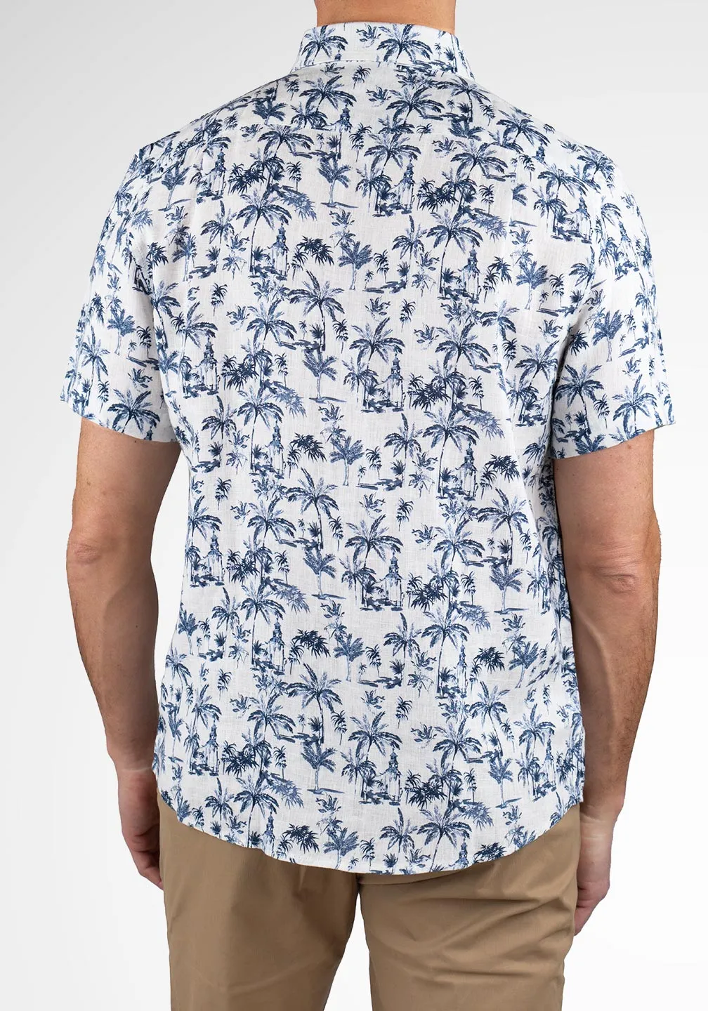 Short Sleeve Shirt - Linen sold by Tailor Vintage product image thumbnail 3