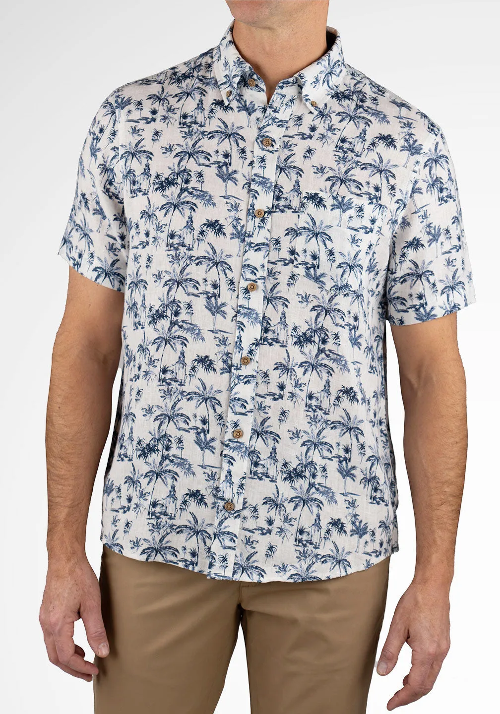 Short Sleeve Shirt - Linen sold by Tailor Vintage product image thumbnail 2