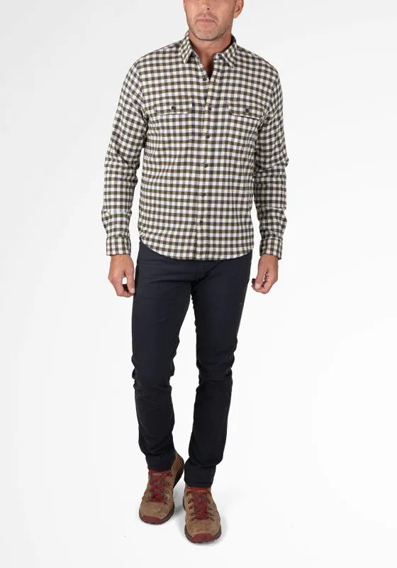 Work Shirt - Stretch Flannel with Airotec® Performance made by Tailor Vintage