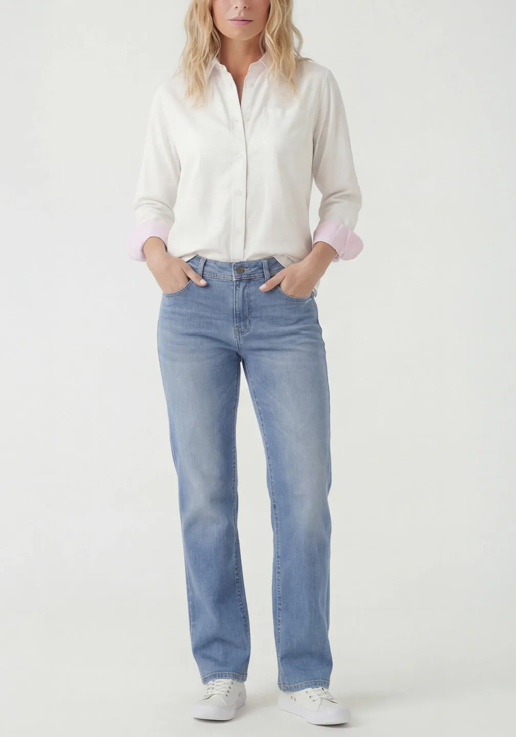 Mid-Rise Straight Leg Jeans sold by Tailor Vintage product image thumbnail 2