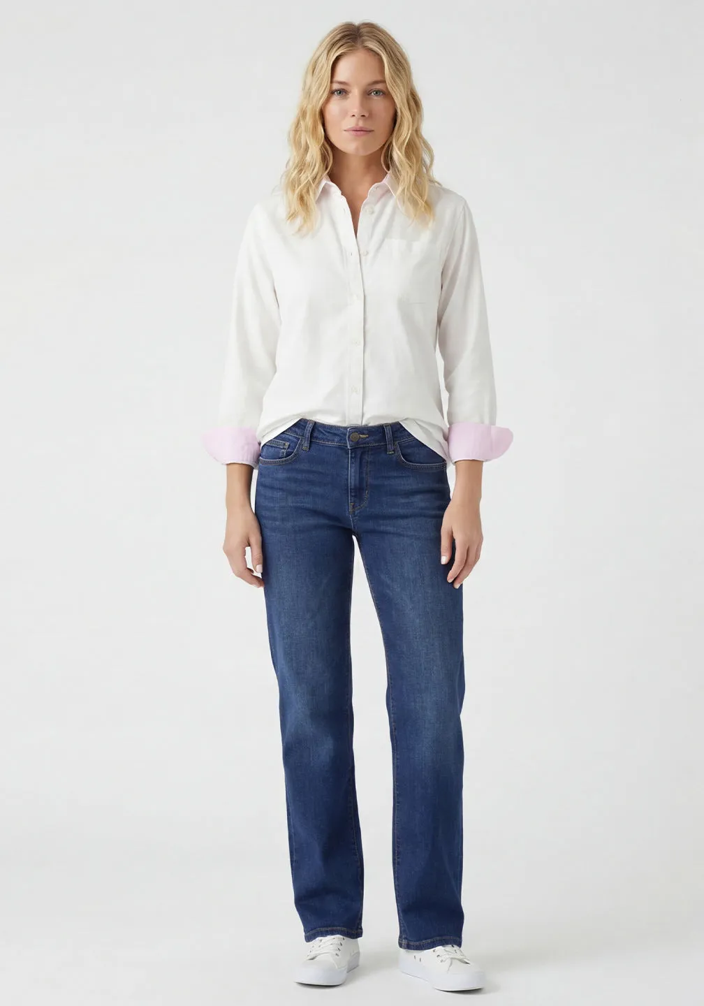 Mid-Rise Straight Leg Jeans sold by Tailor Vintage product image thumbnail 3