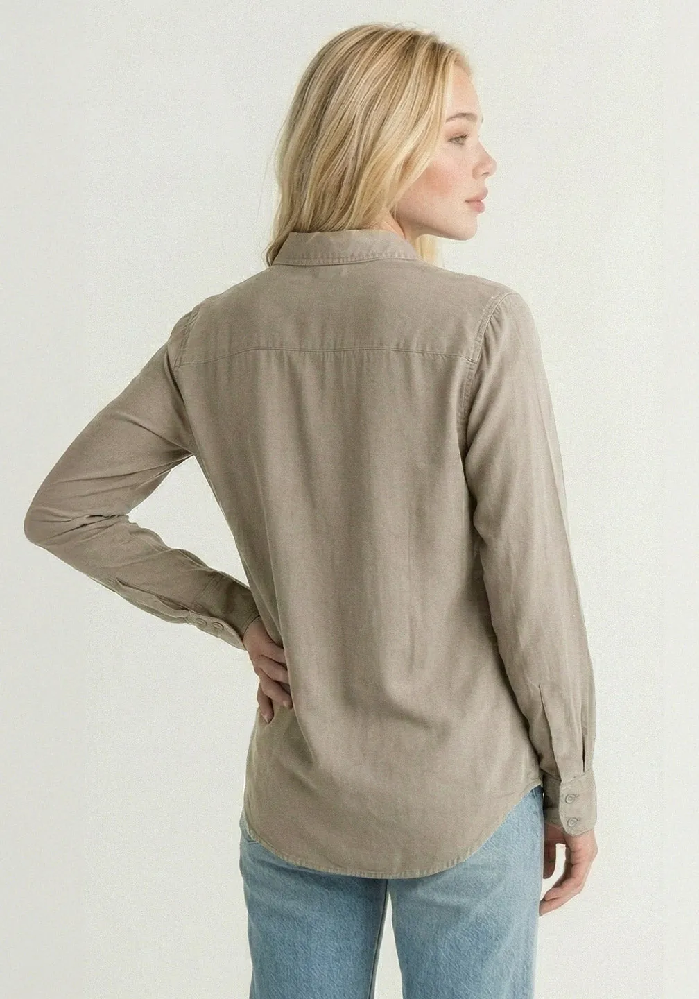 Tencel Utility Relaxed-Fit Shirt sold by Tailor Vintage product image thumbnail 3