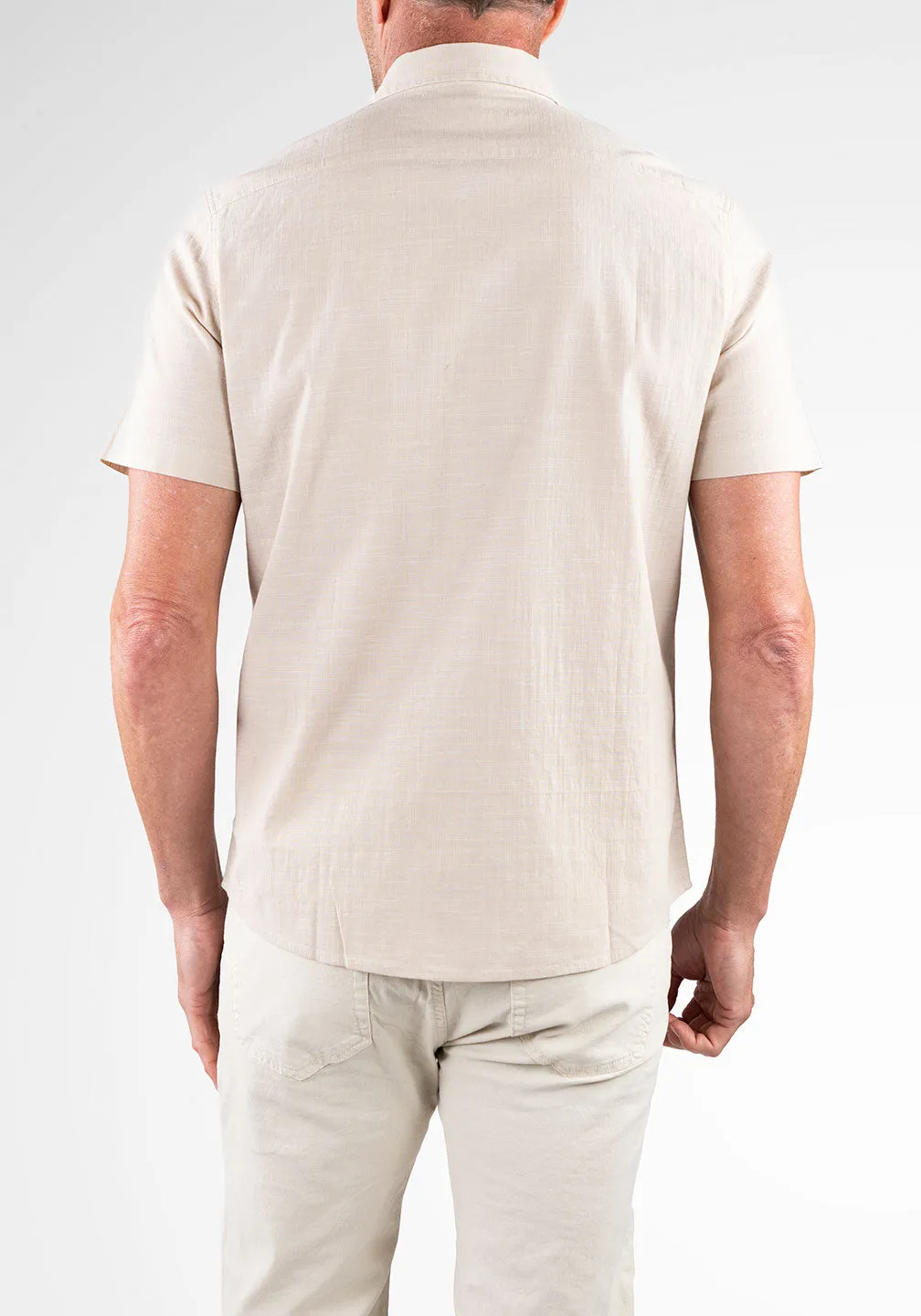 Work Shirt -Stretch Chambray with Airotec® Performance sold by Tailor Vintage product image thumbnail 3