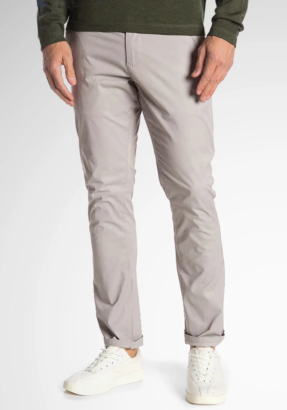 Airotec® Regular Fit Cotton/Nylon Chino Pants sold by Tailor Vintage