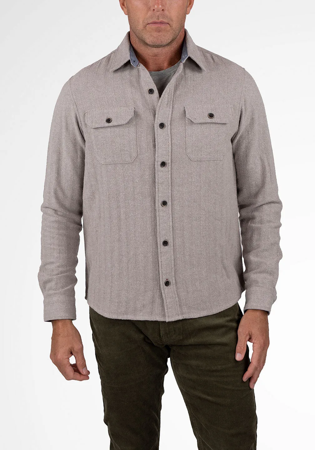Work Shirt - Brushed Heavy Twill sold by Tailor Vintage product image thumbnail 3