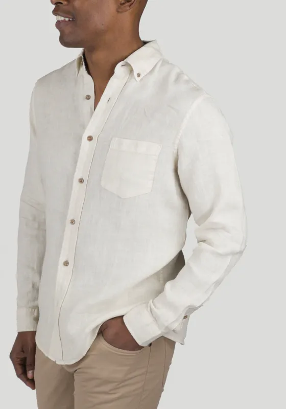 Long Sleeve Shirt - Linen sold by Tailor Vintage