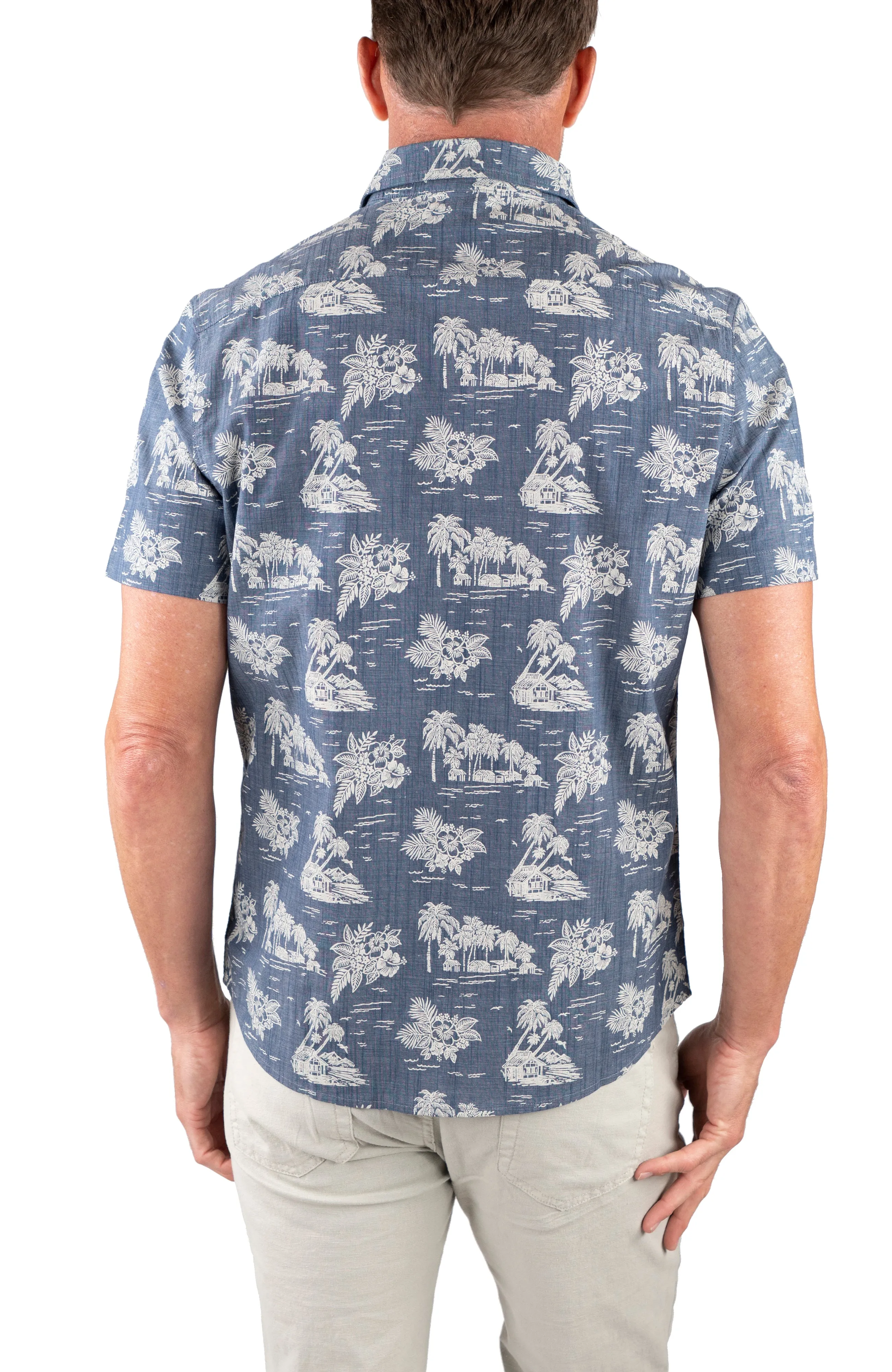 Work Shirt -Stretch Chambray with Airotec® Performance sold by Tailor Vintage product image thumbnail 4