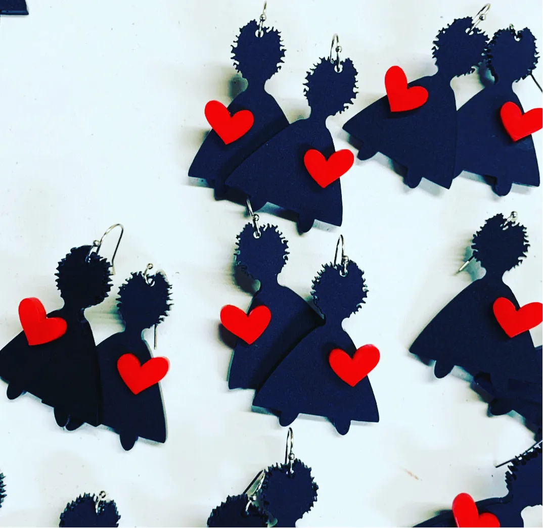 Ms. Love Bug Earrings sold by Takara