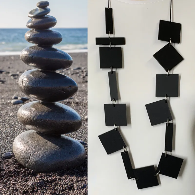 Seeking Balance Necklace sold by Takara