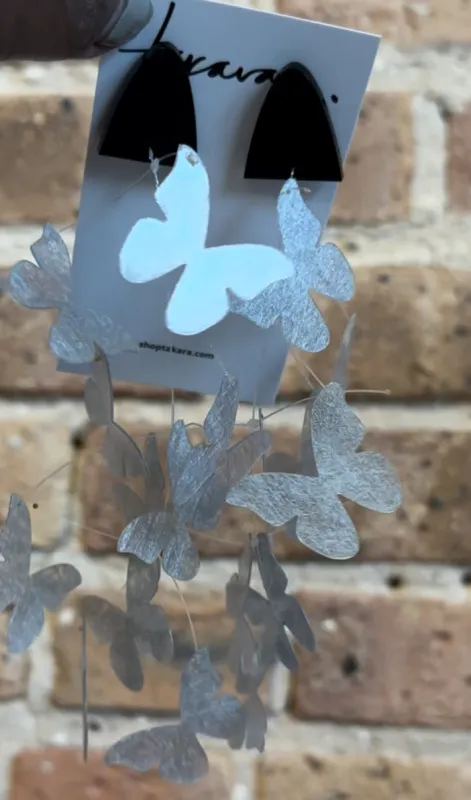 Wandering BUTTERFLY EARRINGS sold by Takara