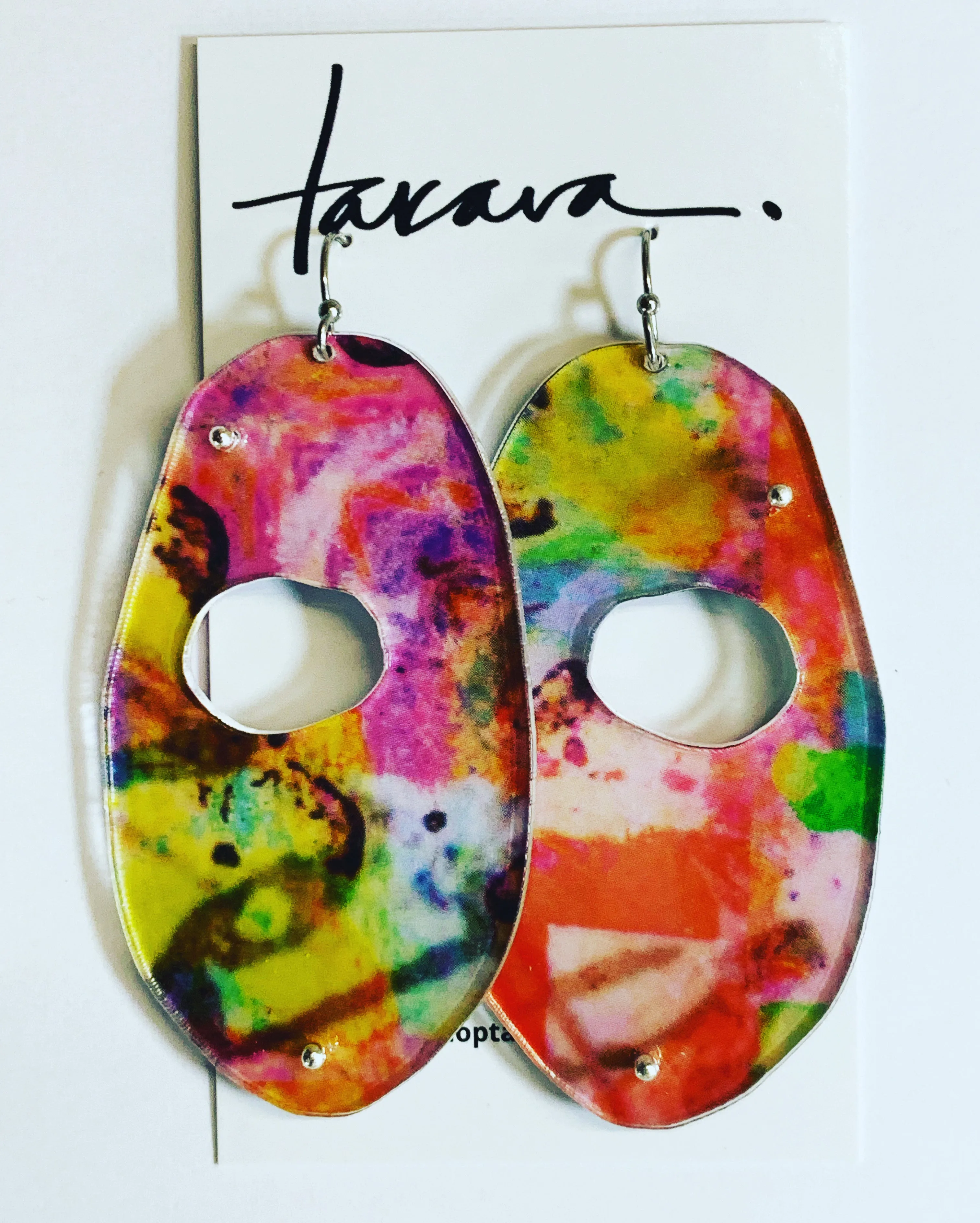 Multicolor Earrings sold by Takara