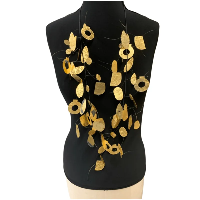 Gold Leaf Necklace sold by Takara