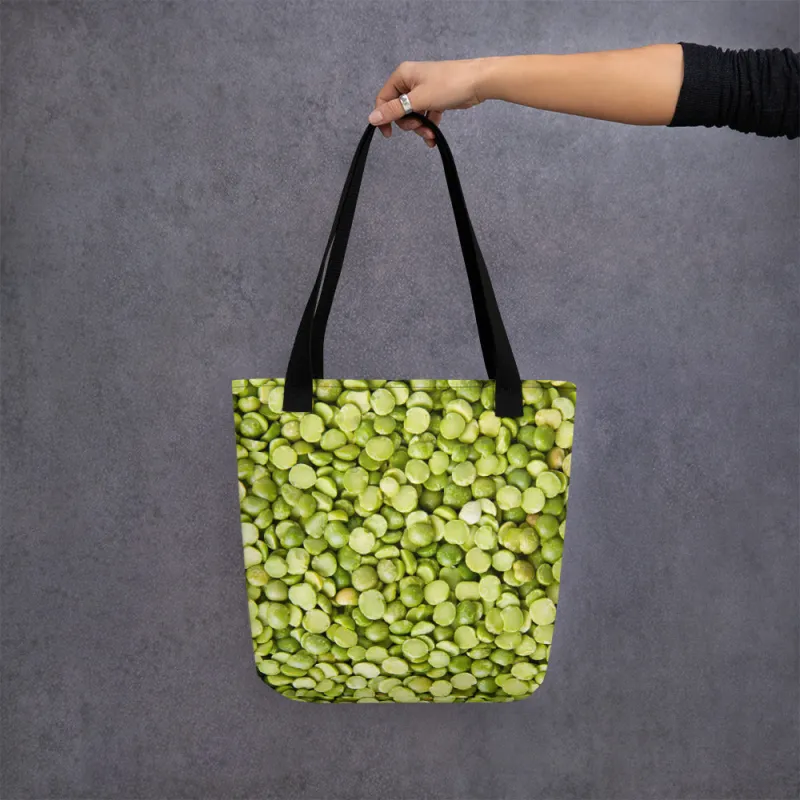 Beans Green Split Pea Tote sold by Takara