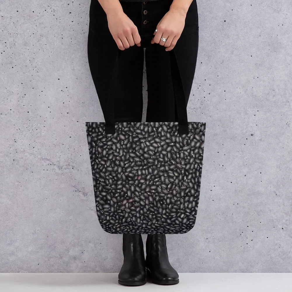 Beans Black Beans Tote bag sold by Takara