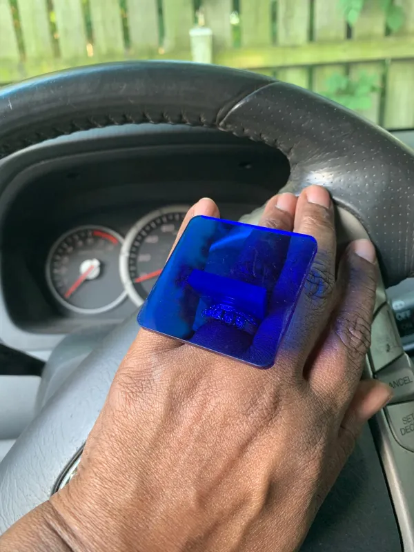 Indigo Ring made by Takara