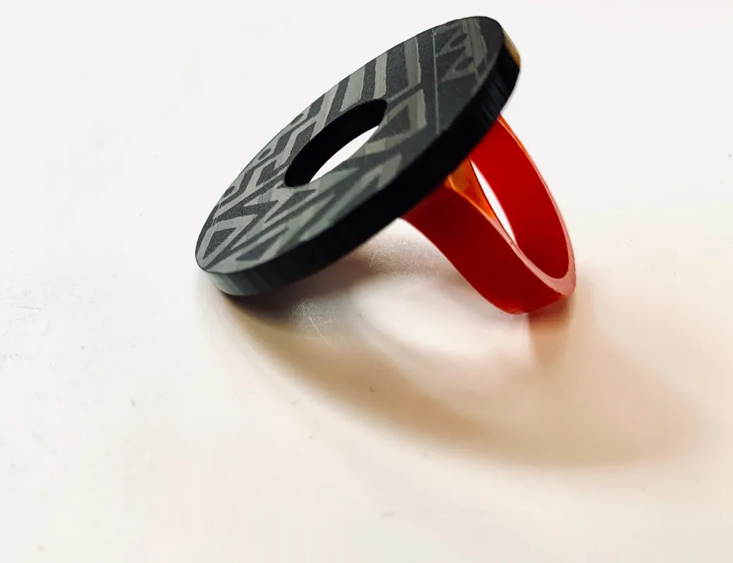 Lean into LOVE Ring made by Takara