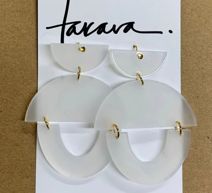 Balancing Act Earrings sold by Takara
