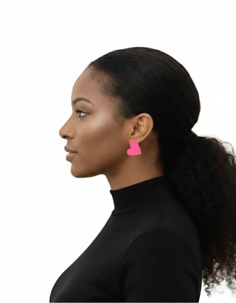 Heart Earrings sold by Takara product image thumbnail 2