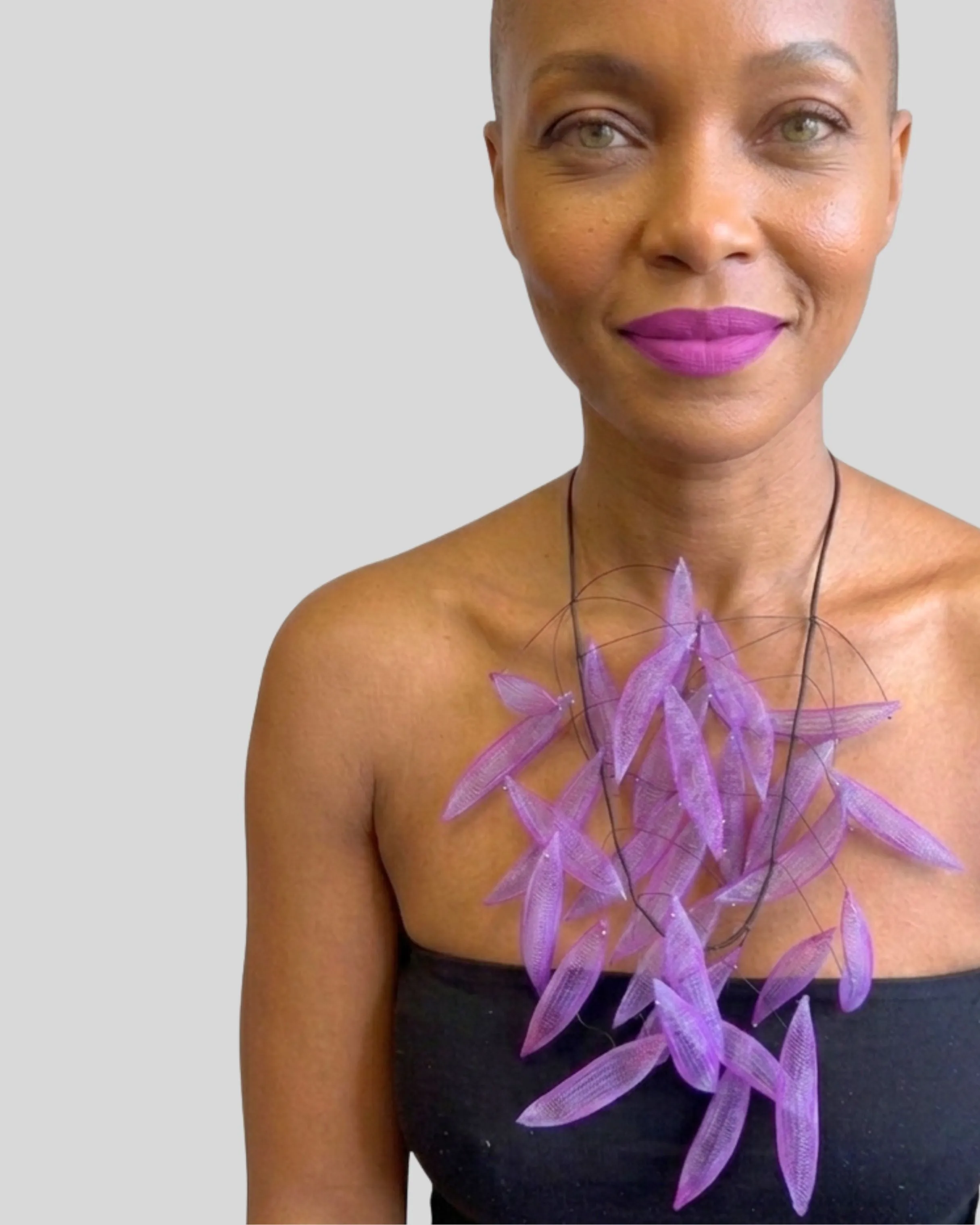Aero Violet Kinetic Necklace sold by Takara product image thumbnail 2