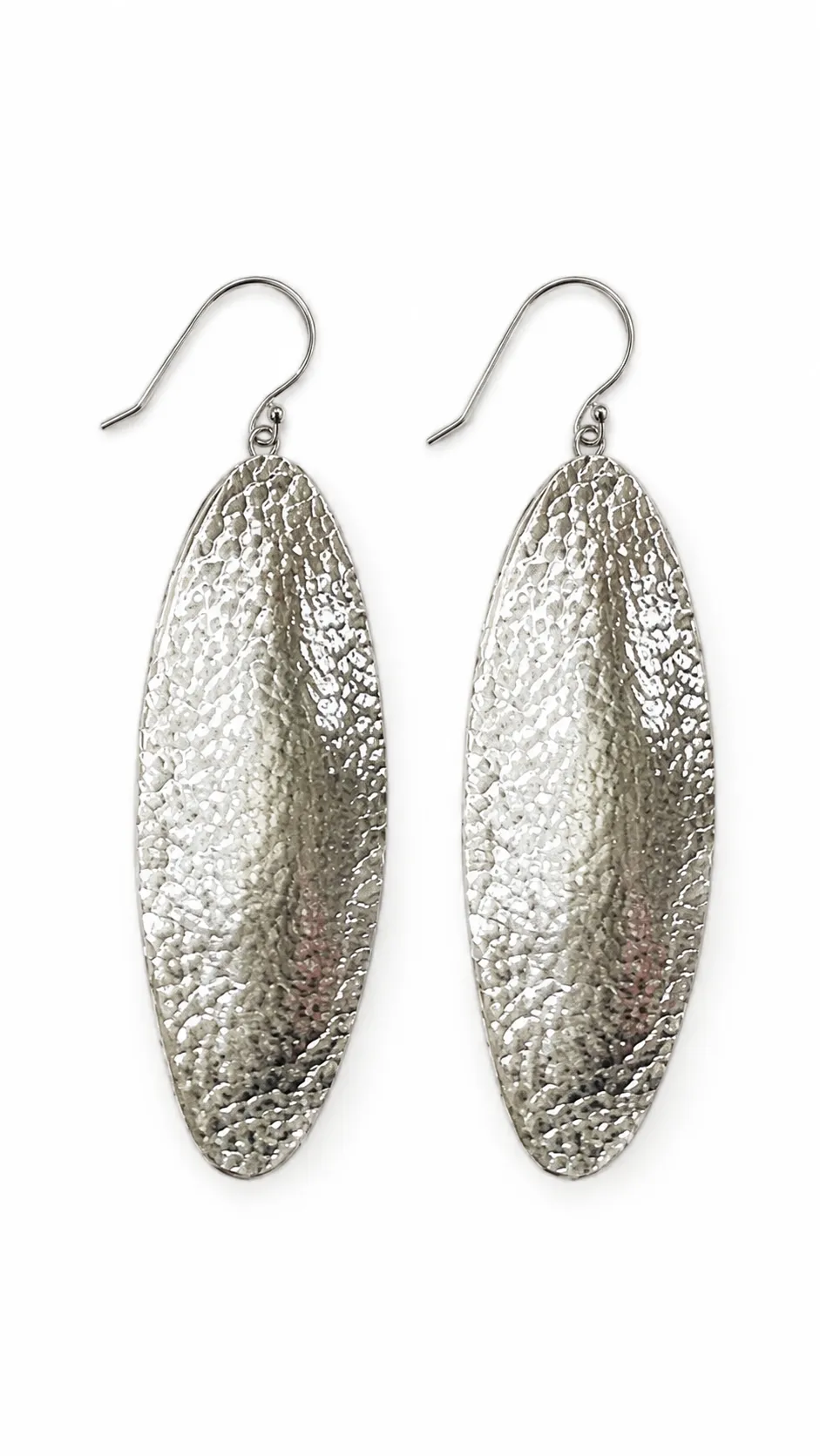 Softly Sculpted Leather Earrings sold by Takara product image thumbnail 3