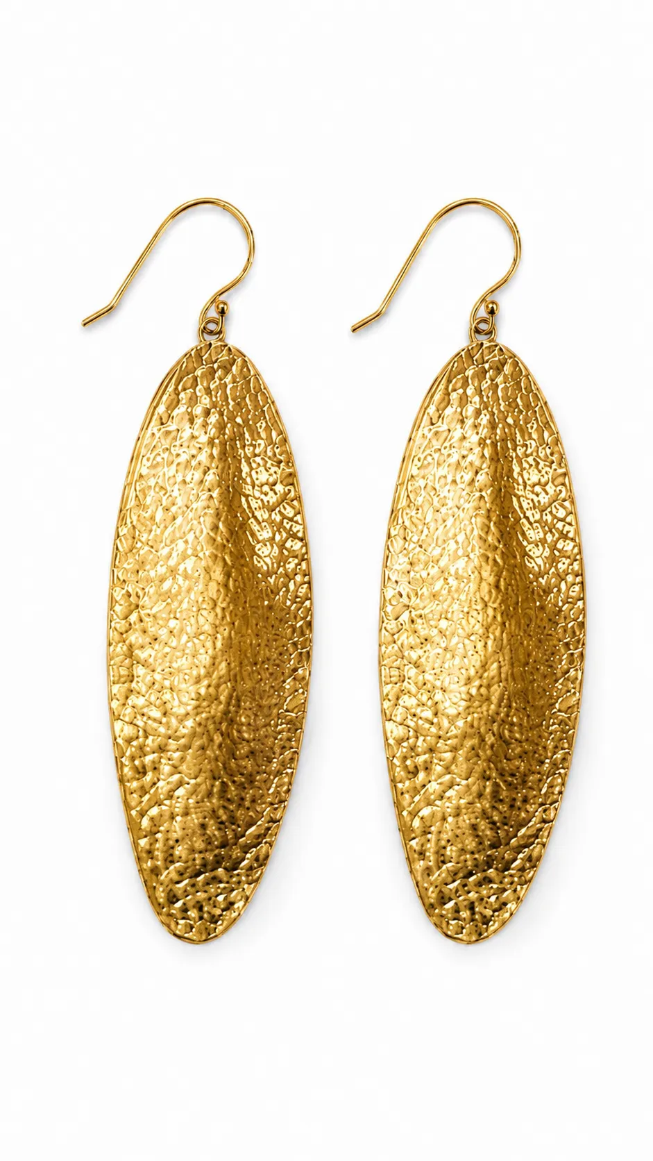 Softly Sculpted Leather Earrings sold by Takara product image thumbnail 4