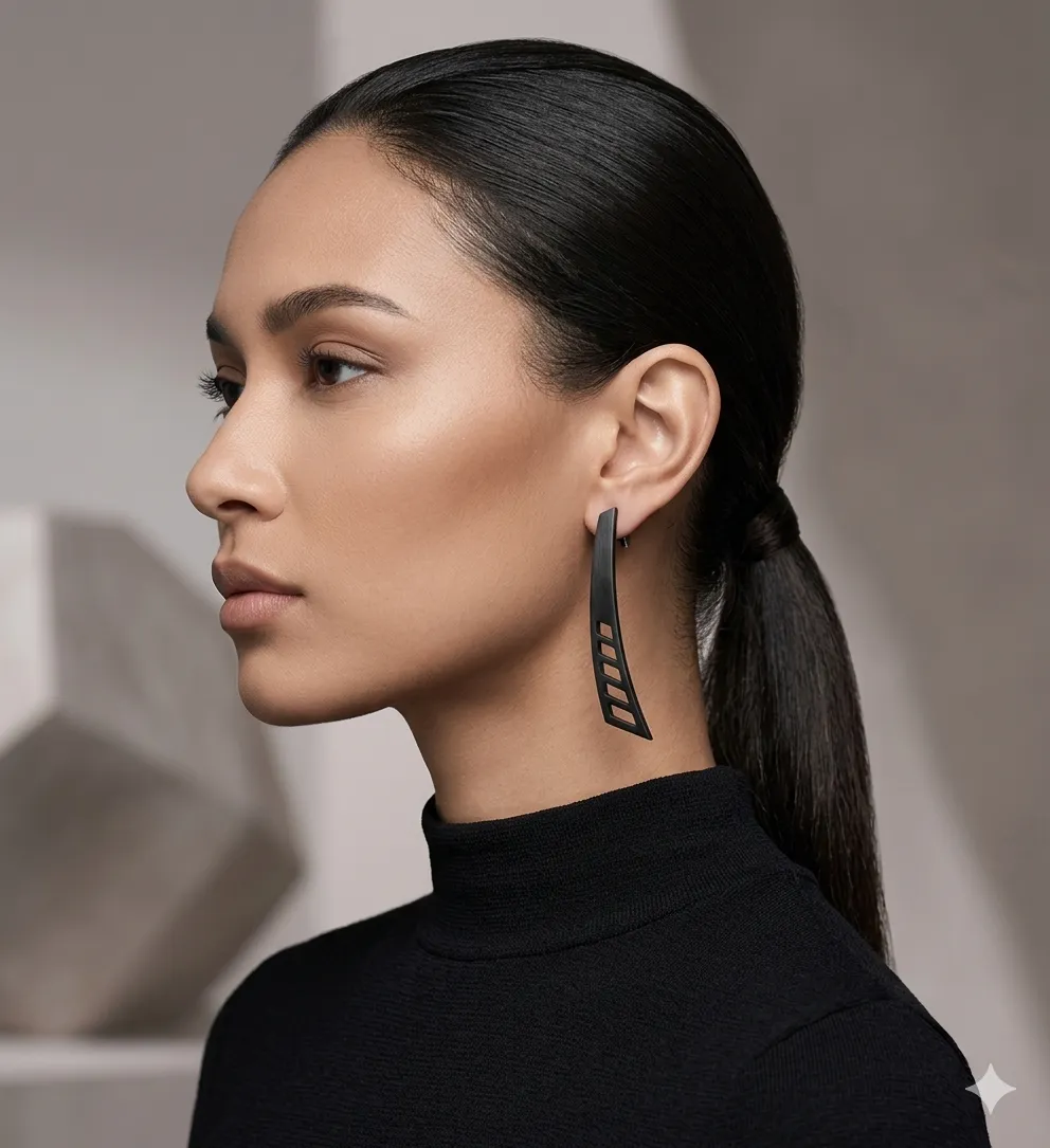 Cutout Fins Earrings sold by Takara product image thumbnail 4