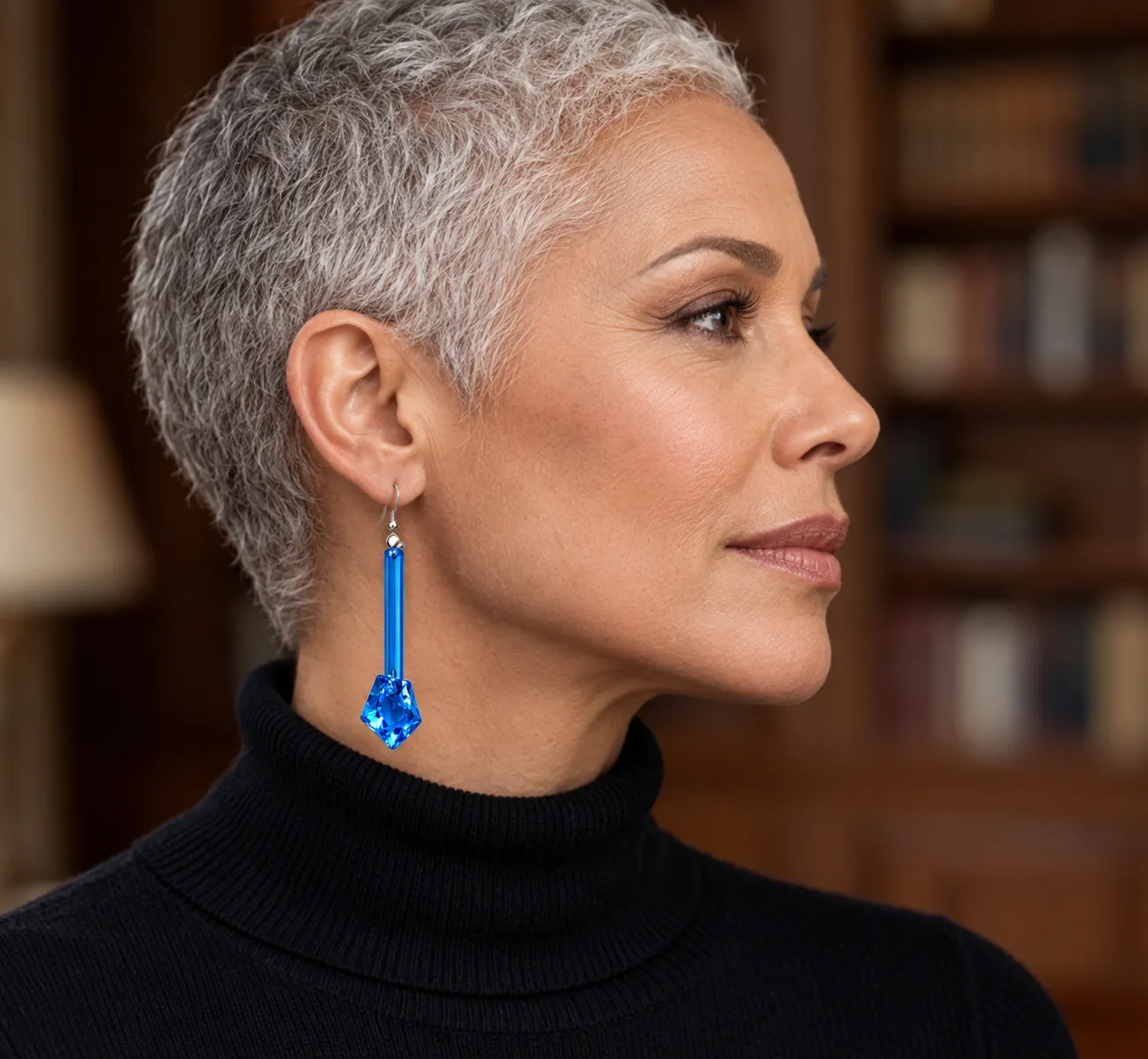 Resin Drop Earrings sold by Takara product image thumbnail 3