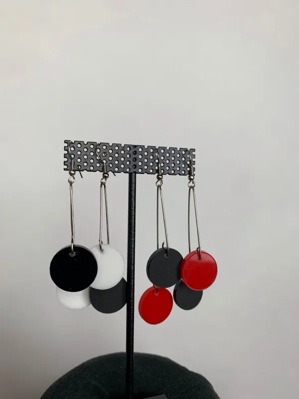 Polka Dot Earrings made by Takara
