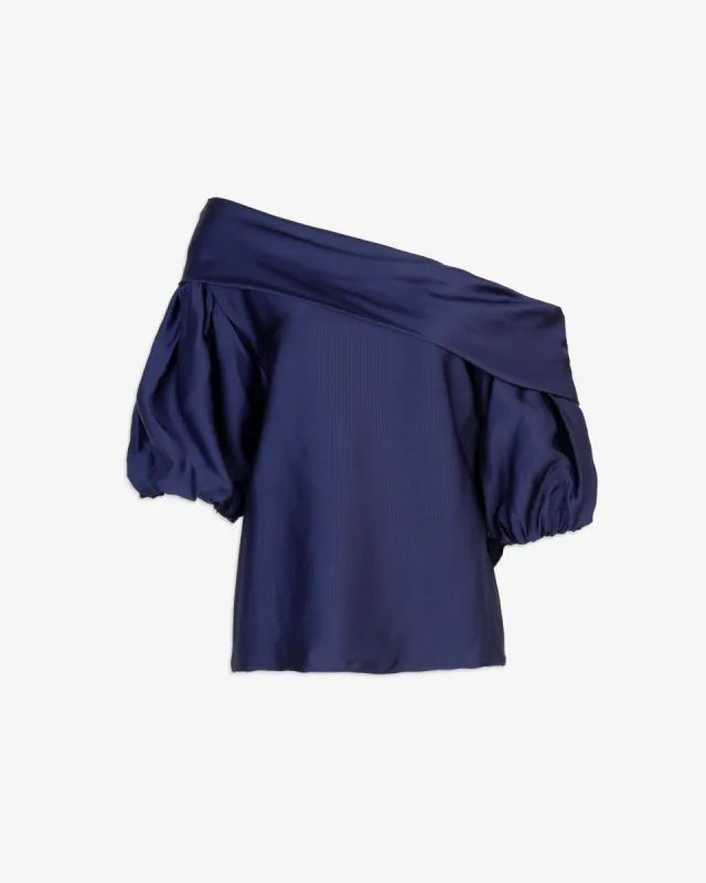 Satin Georgia Top made by Tanya Taylor