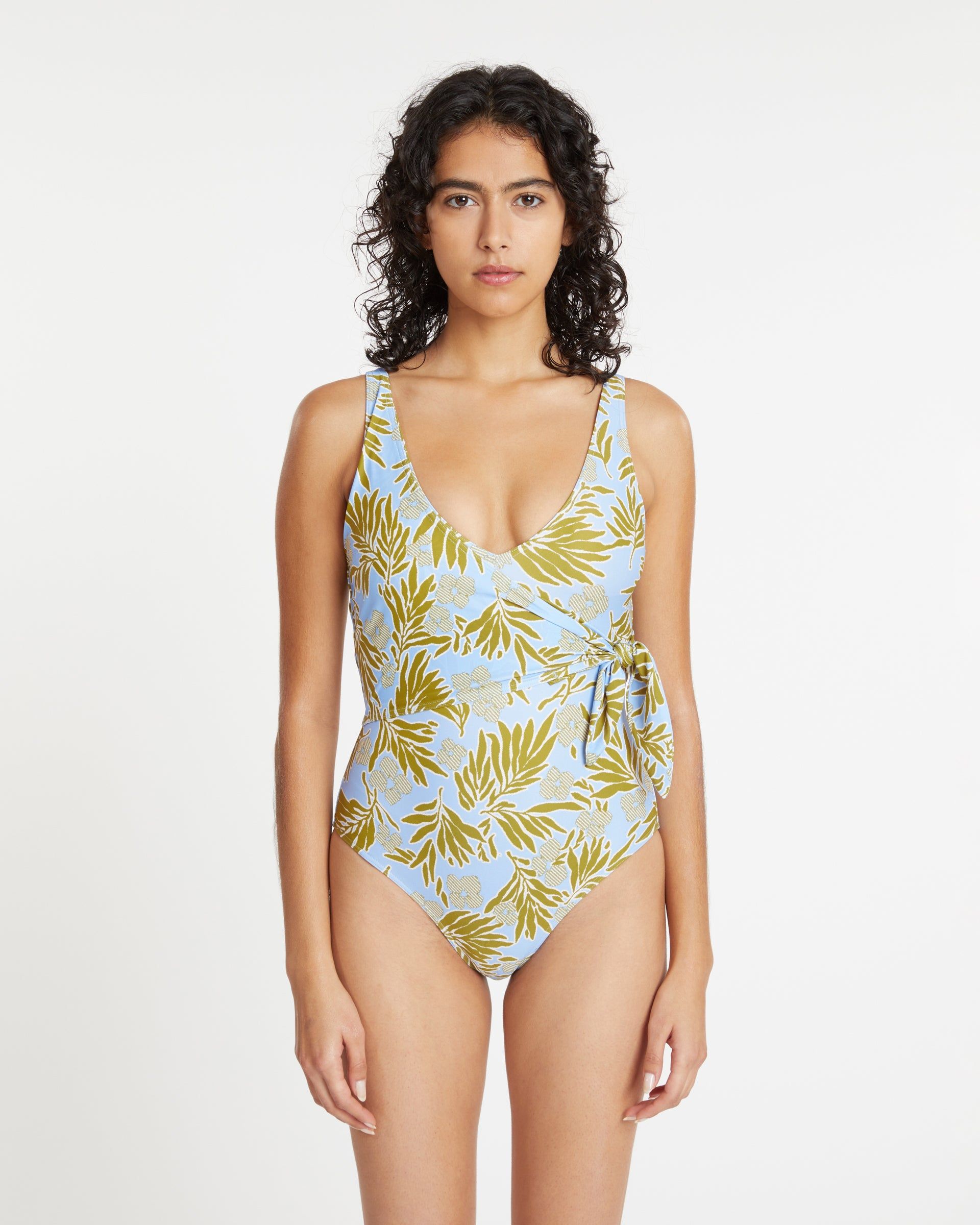 Kelly Wrap One-Piece sold by Tanya Taylor product image thumbnail 2