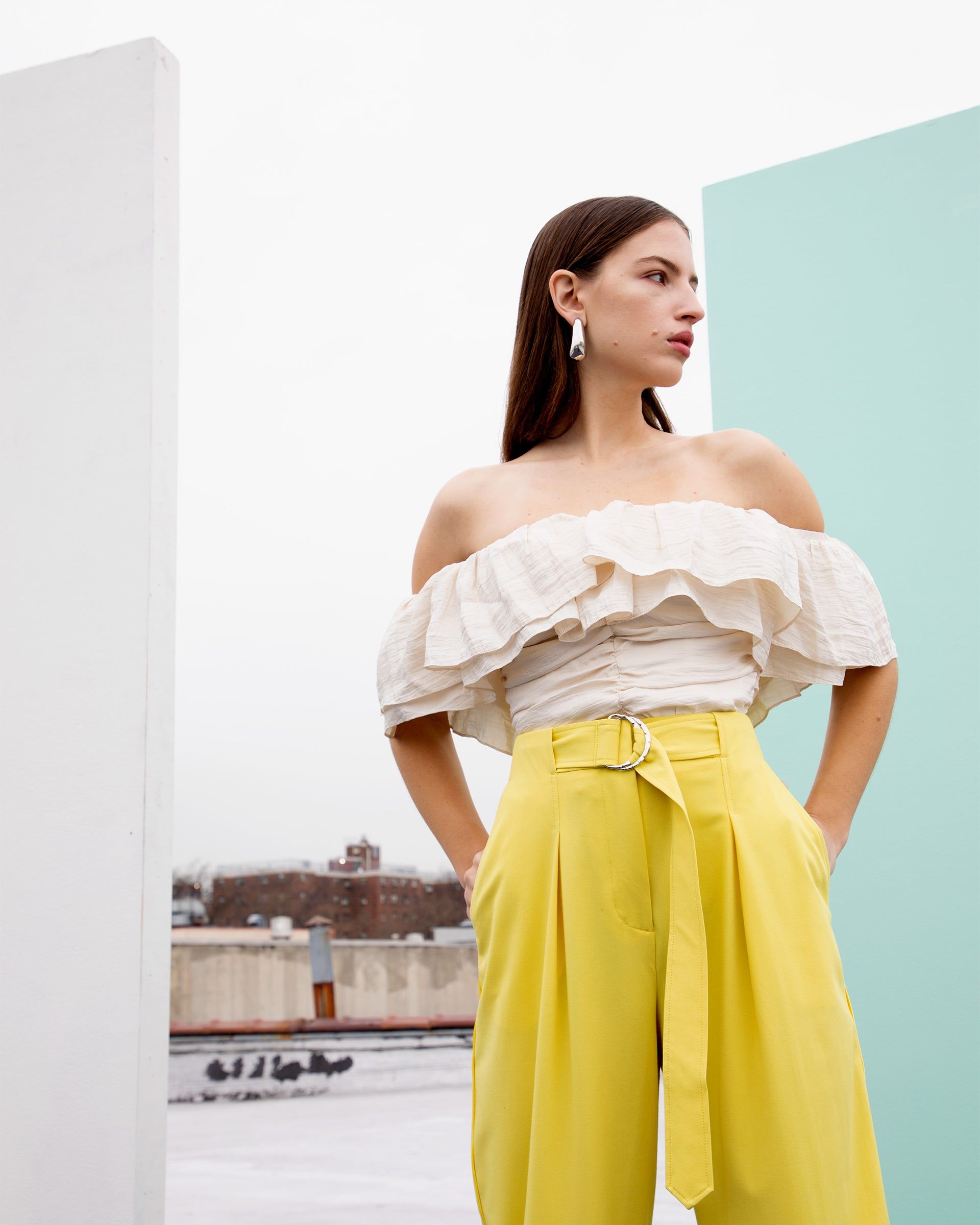 Tyler Pant sold by Tanya Taylor product image thumbnail 4