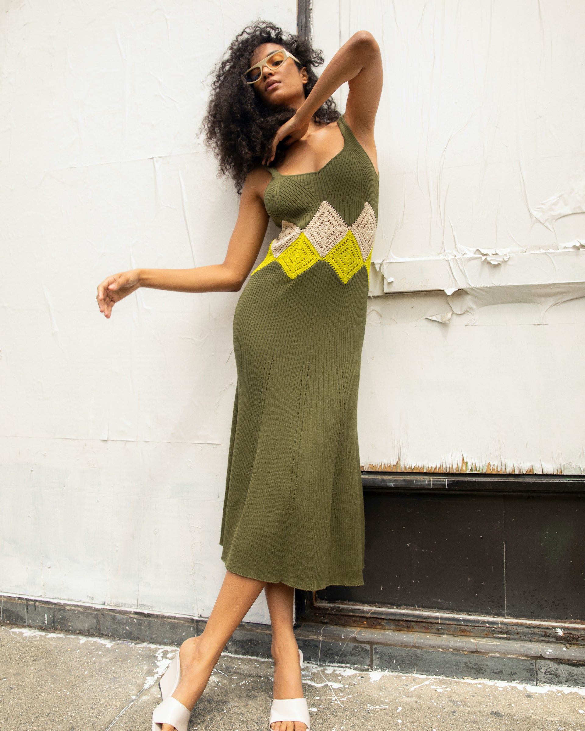 Kaomi Knit Dress sold by Tanya Taylor product image thumbnail 3