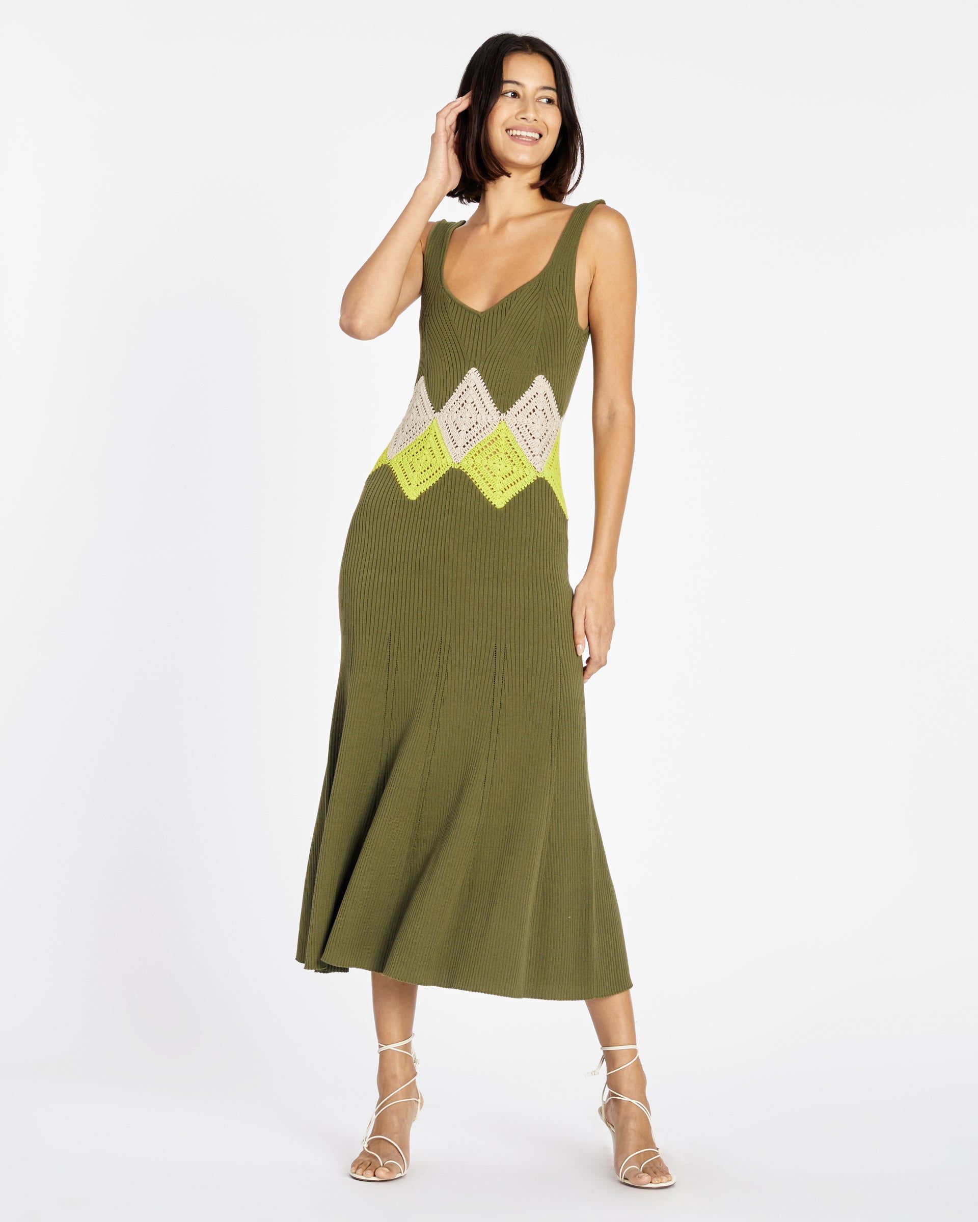 Kaomi Knit Dress sold by Tanya Taylor product image thumbnail 2