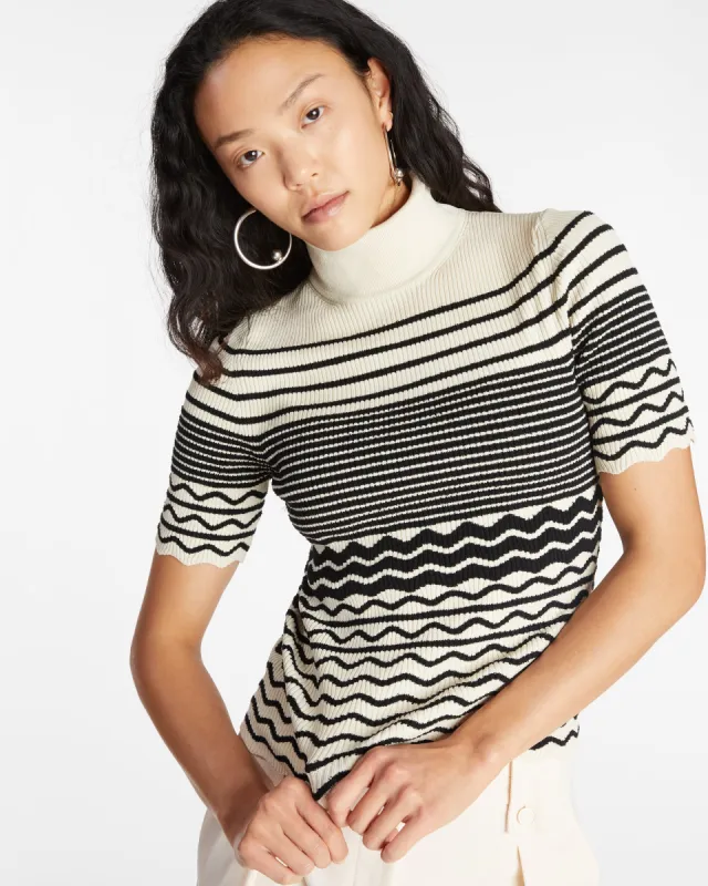 Cara Knit Top sold by Tanya Taylor