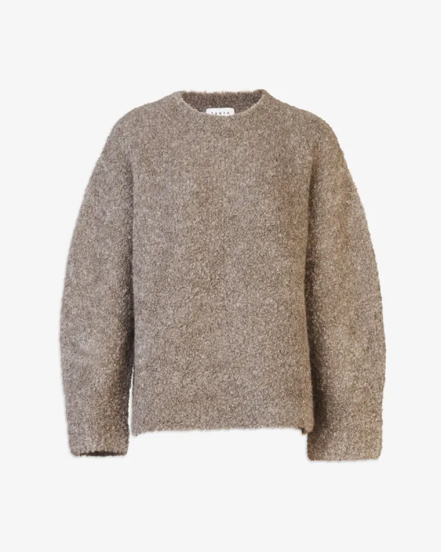 Dutton Knit Sweater made by Tanya Taylor