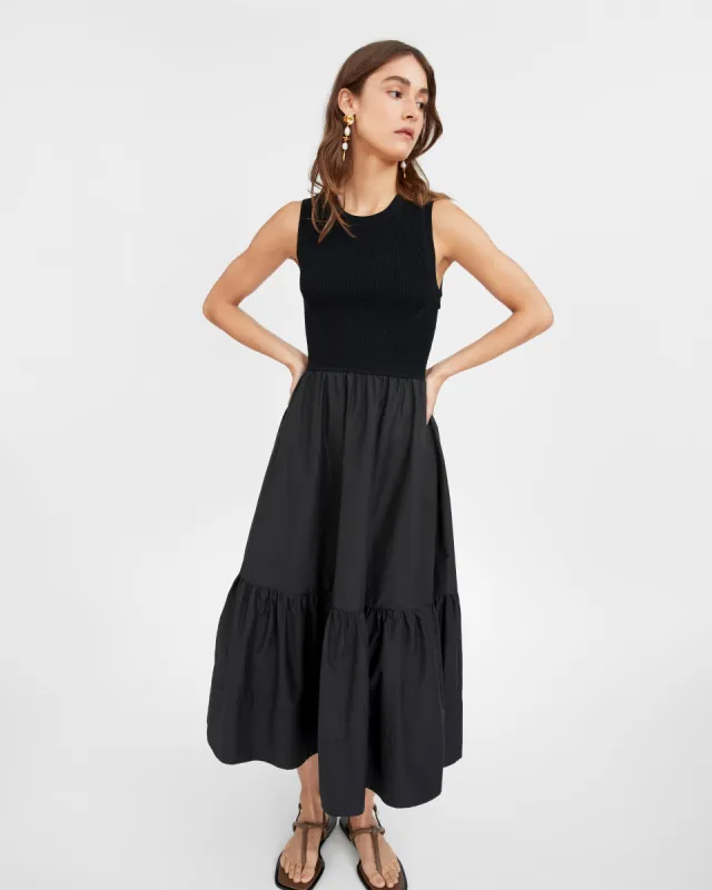 Crew Neck Josephina Dress sold by Tanya Taylor