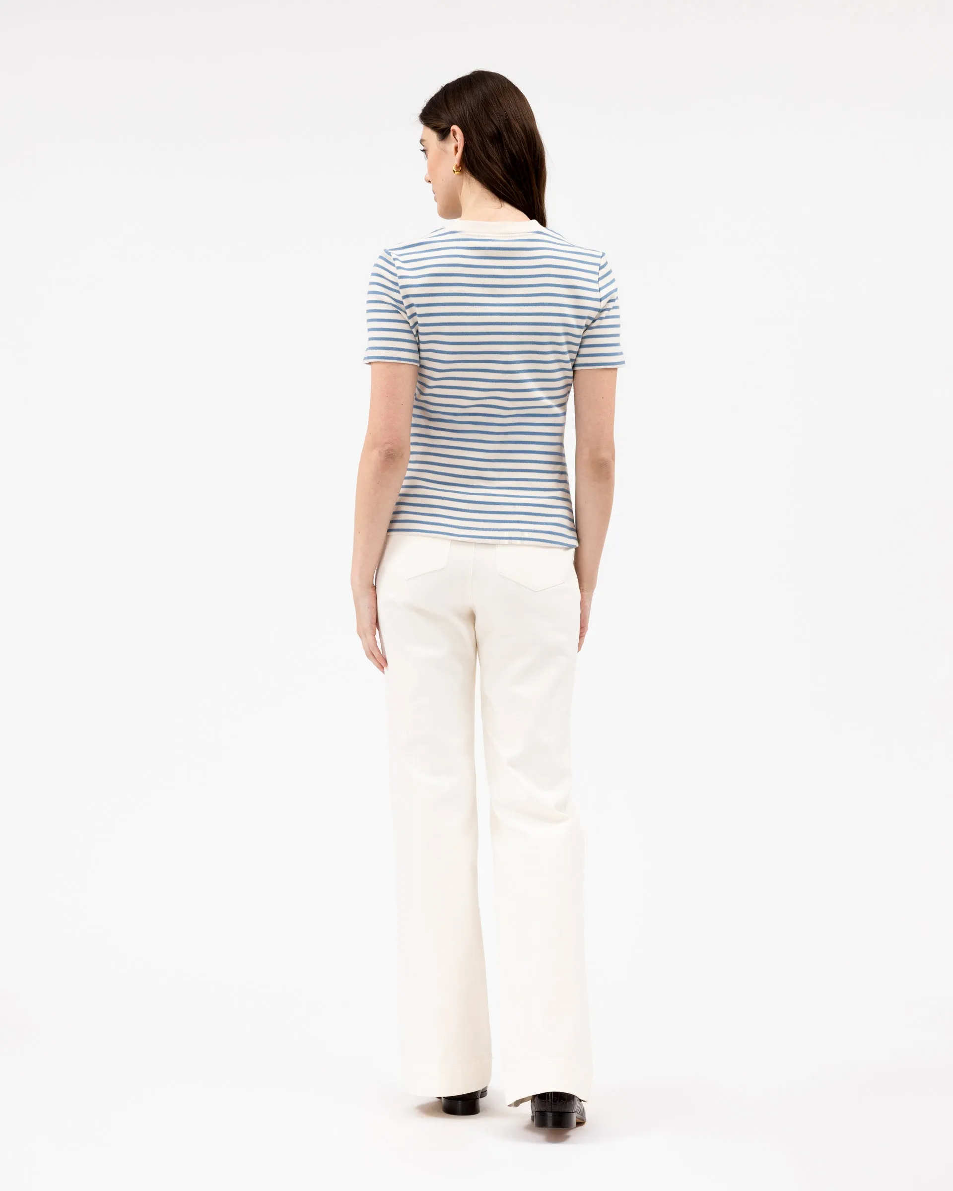Short Sleeve Carlita Top sold by Tanya Taylor product image thumbnail 4