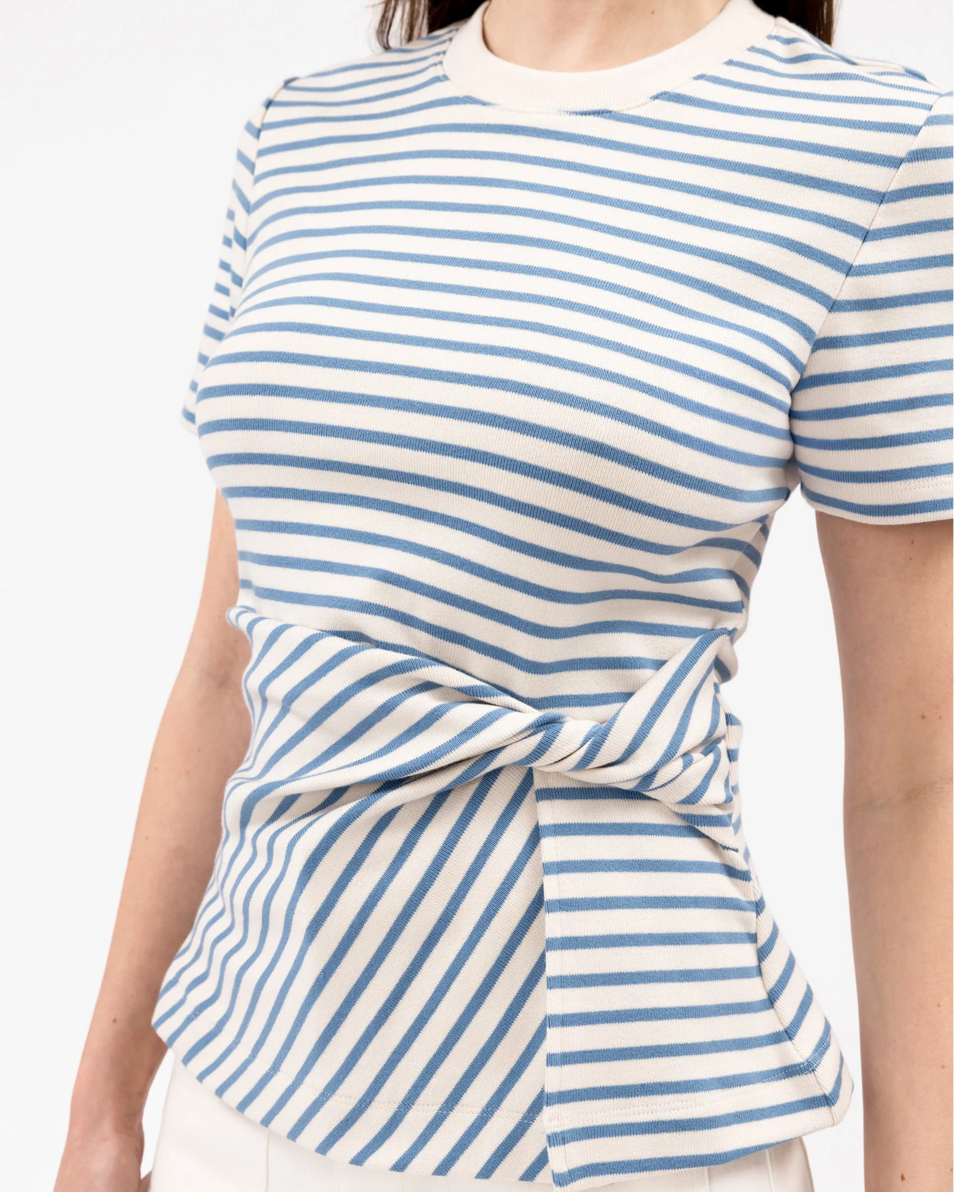Short Sleeve Carlita Top sold by Tanya Taylor
