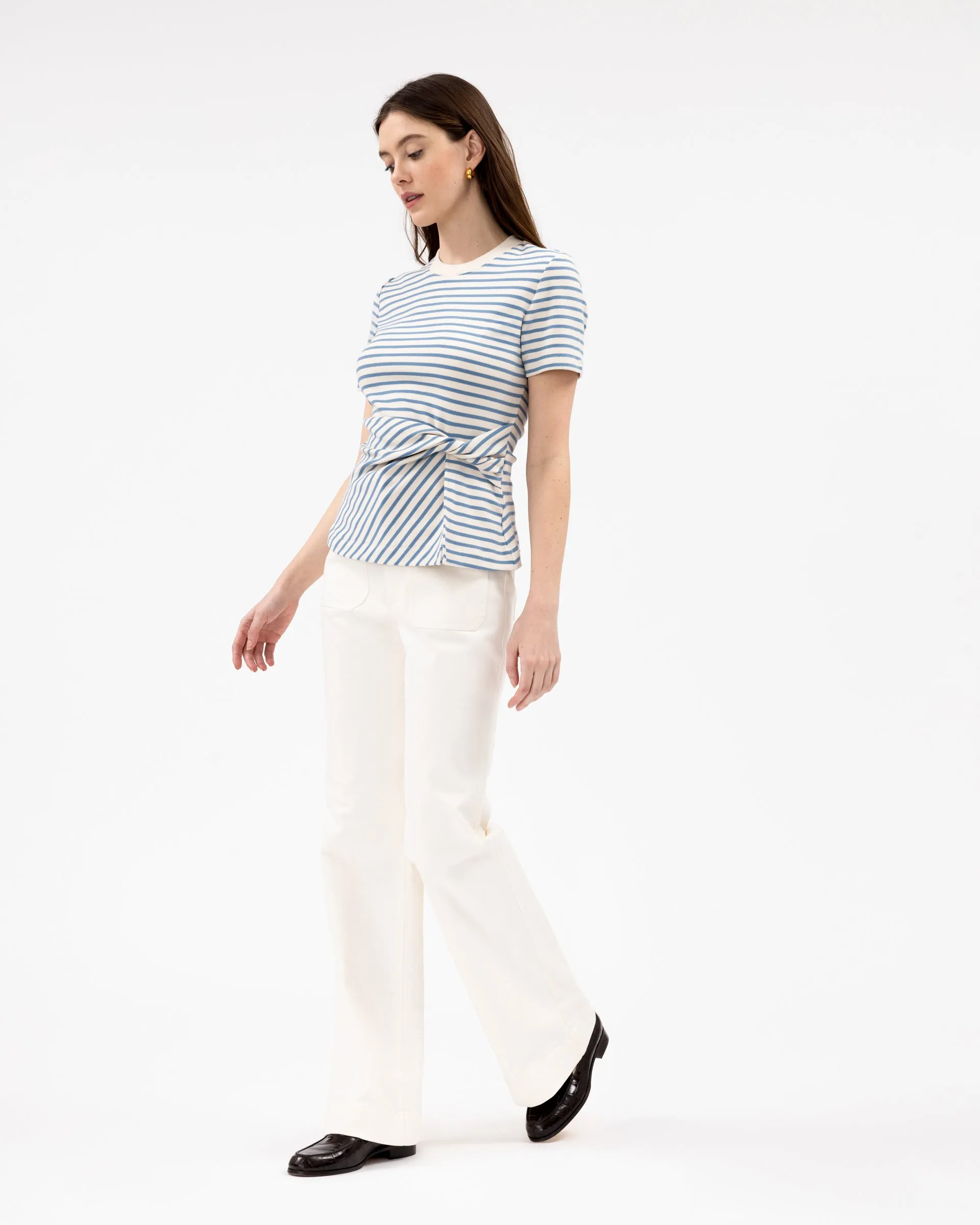 Short Sleeve Carlita Top sold by Tanya Taylor product image thumbnail 3