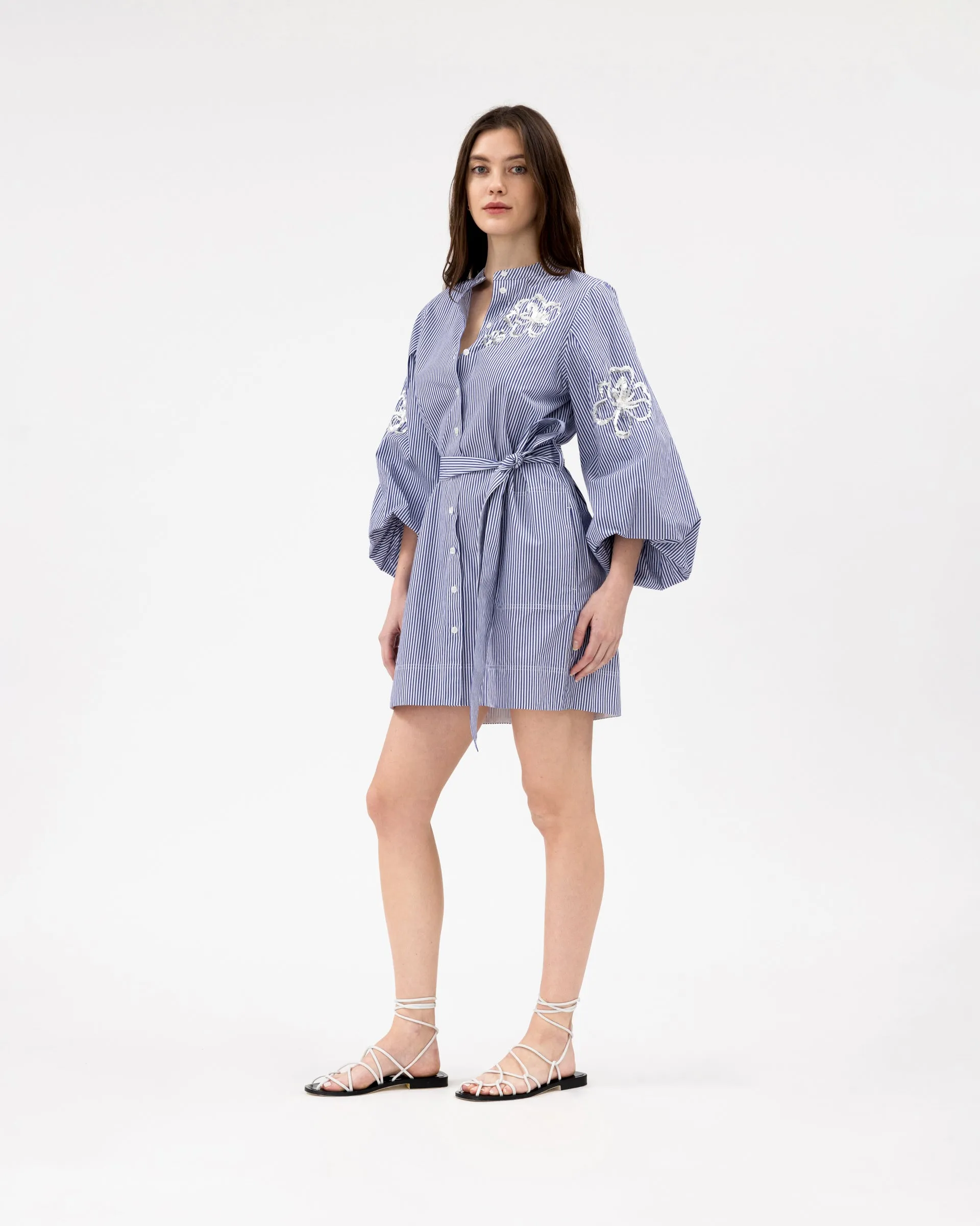 Madelyn Stripe Dress sold by Tanya Taylor product image thumbnail 3